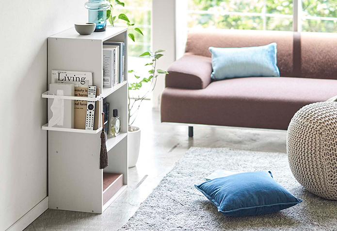 カラーボックス横収納ラック タワー